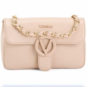 NWT VALENTINO BY MARIO LEATHER FLAP SHOULDER BAG WITH CHAIN STRAP​​​​​